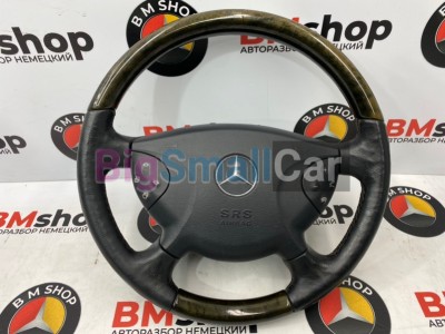 Руль Mercedes E550 2002 W211 113.967 А2114600703 - купить Оренбурге
