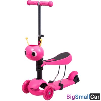 Детский самокат-кикборд 120S.DISCOKIDS.PN7 NOVATRACK - купить Оренбурге