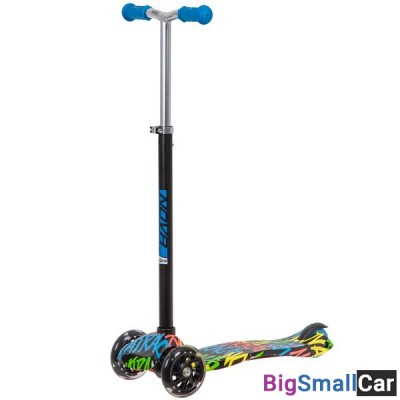 Подростковый самокат-кикборд 120.NRAINBOW.GBL20 NOVATRACK - купить Оренбурге