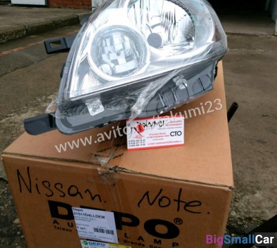 Фара на Ниссан Ноут
