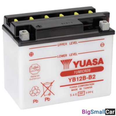 АКБ YUASA YB12B-B2
