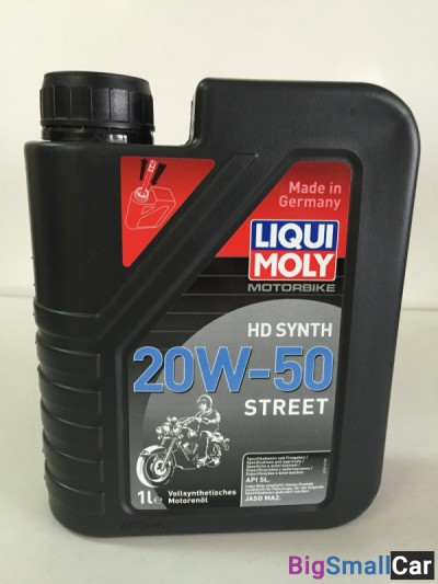 Масло моторное LIQUI MOLI 20W-50 Synth Street 1л 3816