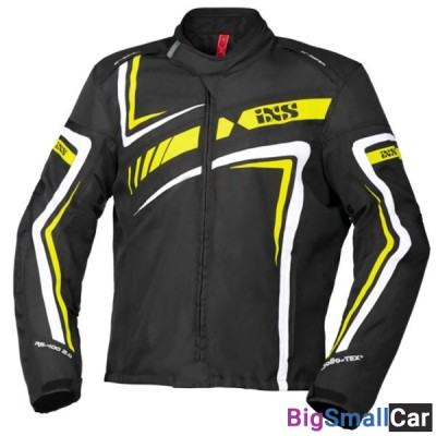 Куртка текстиль IXS Sport Jacket RS-400 ST blk/wh/yel L X56042-351-L - купить Оренбурге