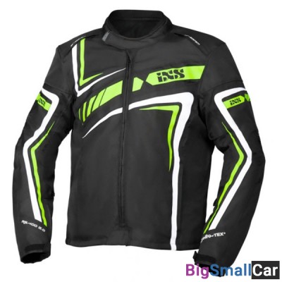 Куртка текстиль IXS Sport Jacket RS-400 ST blk/green L X56042-371-L - купить Оренбурге
