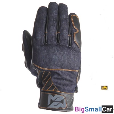 Перчатки MOTEQ Groot blue джинс M M02312 - купить Оренбурге
