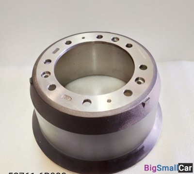 Барабан тормозной Задний Hyundai HD120 527616B000 - купить Оренбурге