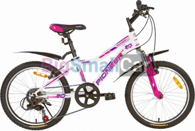 Горные велосипеды PIONEER RANGER 20/11 white-pink-vilet - купить Оренбурге