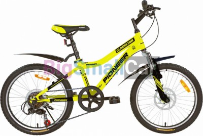 Горные велосипеды PIONEER GLADIATOR 20/11 lemon-black - купить Оренбурге