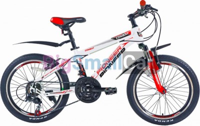 Горные велосипеды PIONEER COMBAT 20/12 white-red-black - купить Оренбурге