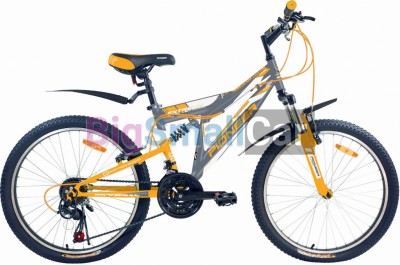 Дорожные велосипеды PIONEER EXTREME 24/15 gray-orange-white - купить Оренбурге