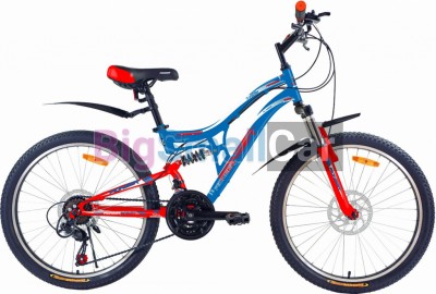 Дорожные велосипеды PIONEER FORSAGE 24/14 black-red-gray - купить Оренбурге