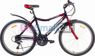 Дорожные велосипеды PIONEER OPTIMA 26/18 black-red-white - купить Оренбурге