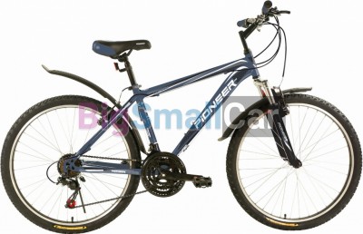 Горные велосипеды PIONEER COWBOY 26/19 gray-black-white - купить Оренбурге
