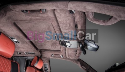 Перетяжка салона Volvo 340 кожей и алькантарой - купить Оренбурге