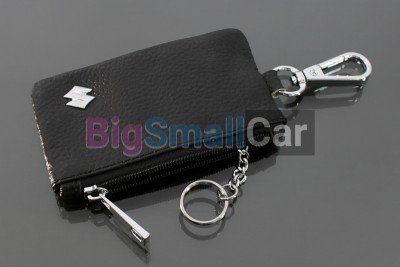 Чехол Для Ключей Suzuki Универсальный, Кожаный С Металическим Значком, Черный bgt1089 - купить Оренбурге