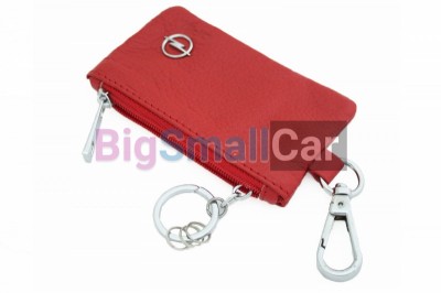 Чехол Для Ключей Opel Универсальный, Кожаный С Металическим Значком, Красный bgt1092 - купить Оренбурге