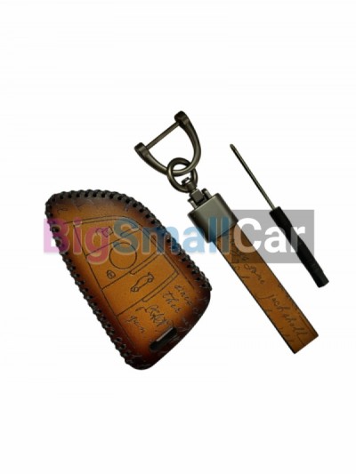 КОЖАНЫЙ ЧЕХОЛ НА СМАРТ КЛЮЧ BMW X5 X6 F15 X6 F16 G30 bgt 246 - купить Оренбурге